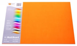 CARDBOARD QUILL A3 210GSM ORANGE PK25   G34190