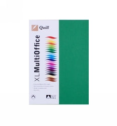 COPY PAPER QUILL A4 80GSM EMERALD PK100   G36570