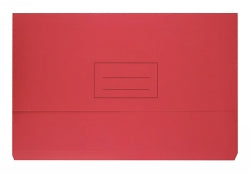 DOCUMENT WALLET BANTEX FC BOARD 240GSM RED   G37768