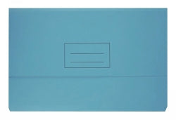 DOCUMENT WALLET BANTEX FC BOARD 240GSM LIGHT BLUE   G37769