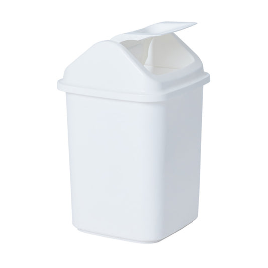 BIN COMPASS 20L SWING WHITE PLASTIC   G37909