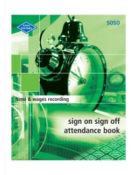 SIGN ON-SIGN OFF BOOK ZIONS SOSO   G38006