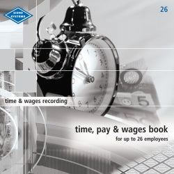 WAGE BOOK ZIONS 26 MED   G38026