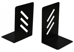 BOOKEND ITALPLAST METAL BLACK   G38261