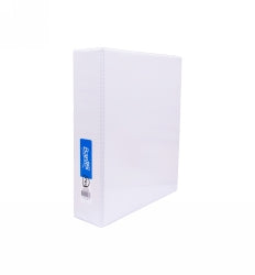 BINDER INSERT BANTEX A4 2 D-RING 50MM WHITE   G38318