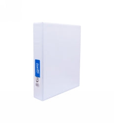 BINDER INSERT BANTEX A4 3 D-RING 38MM WHITE   G38328