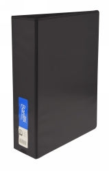 BINDER INSERT BANTEX A4 3 D-RING 50MM BLACK   G38329