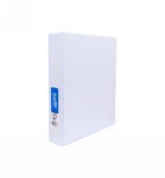 BINDER INSERT BANTEX A4 4 D-RING 38MM WHITE   G38343