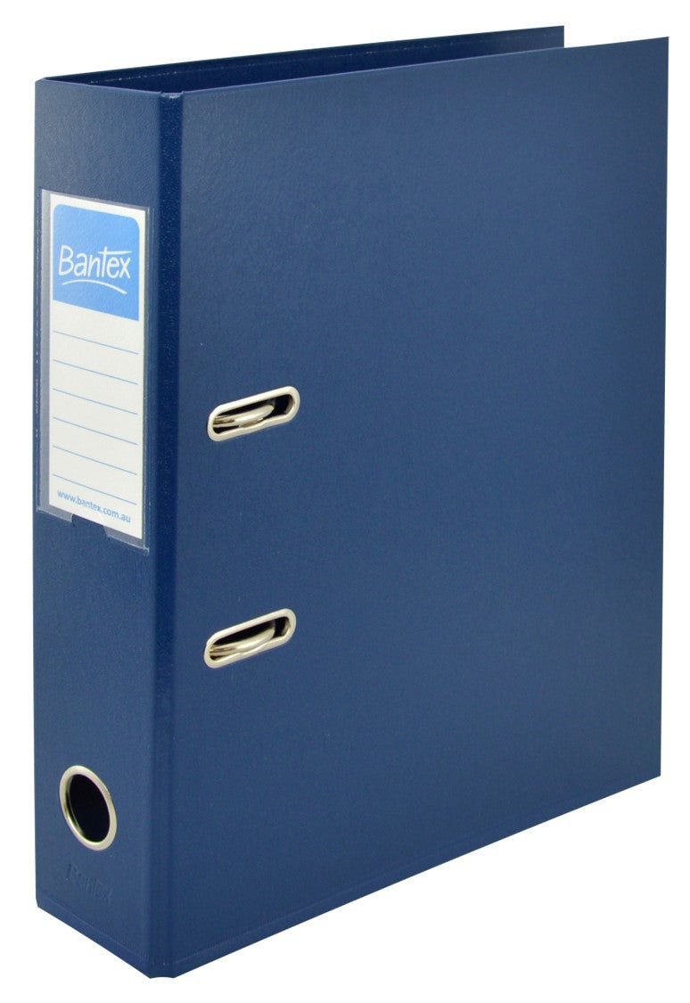 LEVER ARCH FILE BANTEX A4 PP 70MM BLUE   G38389