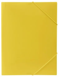 DOCUMENT WALLET MARBIG A4 SOFT TOUCH BRIGHTS YELLOW   G38683