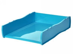 DOCUMENT TRAY ESSELTE NOUVEAU SUMMER COLOURS MARINE   G39440