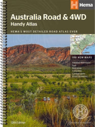 TOURING ATLAS HEMA AUSTRALIAN ROAD & 4WD HANDY 13TH   G39448