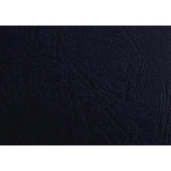 BINDING COVER GBC A4 LEATHERGRAIN NAVY PK100   G39784