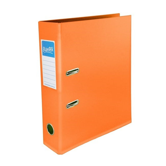 LEVER ARCH FILE BANTEX A4 70MM FRUIT MANGO   G40148