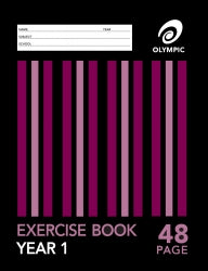 EXERCISE BOOK OLYMPIC YEAR 1 48PG   G40904