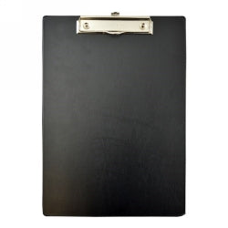 CLIPBOARD BANTEX A4 PVC BLACK   G41000