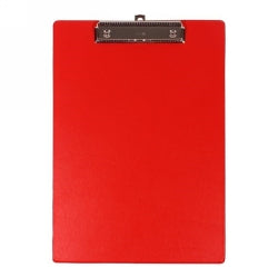 CLIPBOARD BANTEX A4 PVC RED   G41004