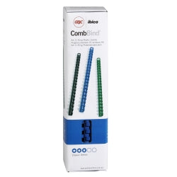 BINDING COMBS GBC 10MM BLUE PK100   G41145