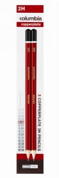 PENCIL LEAD COPPERPLATE 2H HEXAGON PK2   G41256