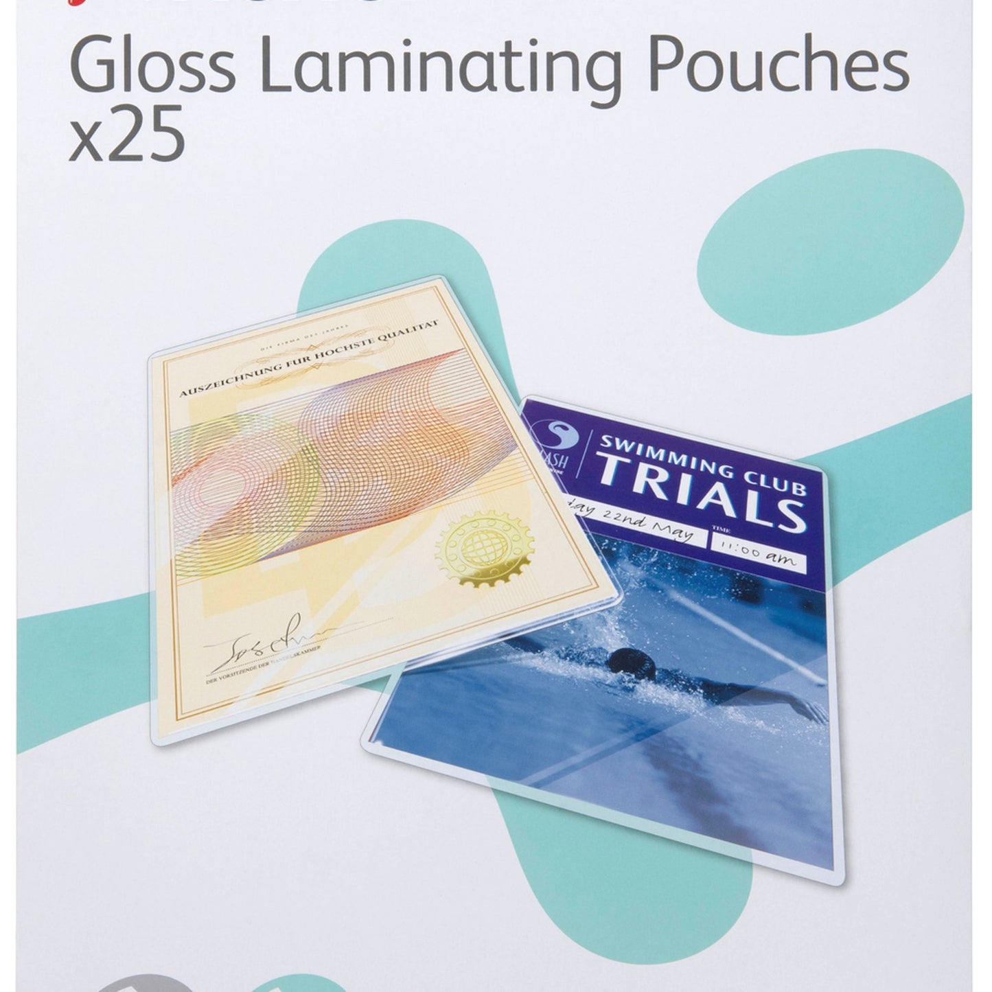 LAMINATING POUCHES REXEL A4 75 MICRON CLEAR PK25   G41403