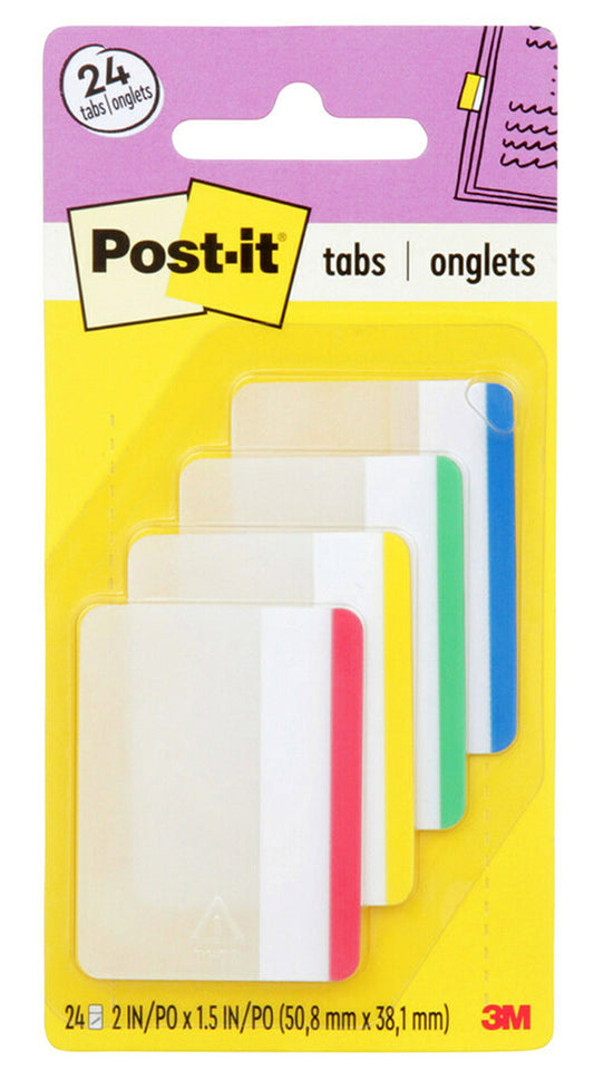 FILING TABS POST-IT 686F-1 PK24   G41431