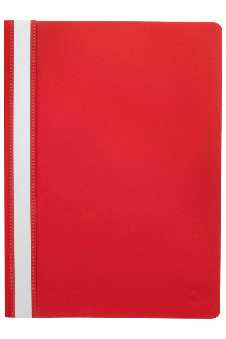 FILE FLAT MARBIG A4 ECONOMY RED   G41990