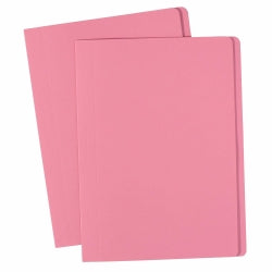 MANILLA FOLDER AVERY A4 PINK BX100   G42168