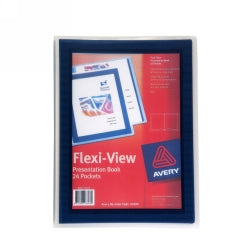 FLEXI-VIEW PRESENT BOOK 24 PKT BLUE   G42215