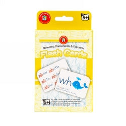 FLASH CARDS LCBF BLENDING CONSONANTS & DIGRAPHS  Special Order Only G42584