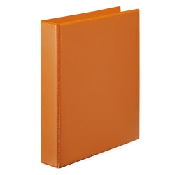 BINDER INSERT MARBIG A4 CLEARVIEW 2 D-RING 25MM ORANGE   G42940