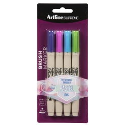 PEN ARTLINE SUPREME BRUSH PASTEL PK4   G42950