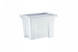 STORAGE+ BOX WITH LID ITALPLAST 2 LITRE GRAPHITE   G43483