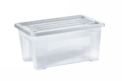 STORAGE+ BOX WITH LID ITALPLAST 5 LITRE GRAPHITE   G43484