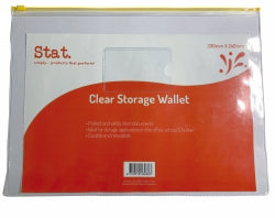 DATA FILE ENV STAT 330X240MM TRANSPARENT   G43962