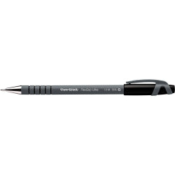 PEN PAPERMATE 1.0MM FLEX GRIP ULTRA STICK BALLPOINT BLACK BX12   G44837