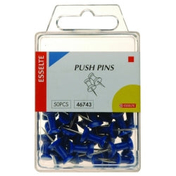 PUSH PINS ESSELTE BLUE PK50   G45015