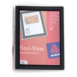 BINDER AVERY A4 2R FLEXI-VIEW BLACK   G45164