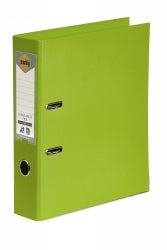 LEVER ARCH FILE MARBIG A4 PE LIME   G45200