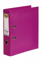 LEVER ARCH FILE MARBIG A4 PE PINK   G45203