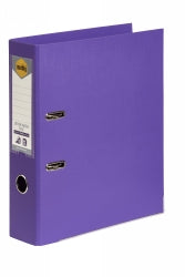 LEVER ARCH FILE MARBIG A4 PE PURPLE   G45204