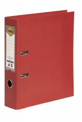 LEVER ARCH FILE MARBIG A4 PE BRIGHT RED   G45205