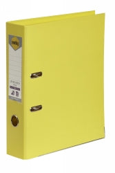 LEVER ARCH FILE MARBIG A4 PE LEMON   G45208