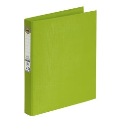 BINDER MARBIG A4 PE 2 D-RING 25MM LIME   G45214