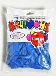 BALLOONS ALPEN 30CM DARK ROYAL BLUE PK100   G45301