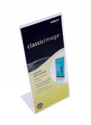 DOCUMENT HOLDER DEFLECTO SLANTED SINGLE SIDED DL PORTRAIT 45201   G45523