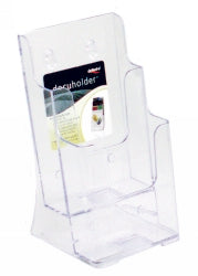 BROCHURE HOLDER DEFLECTO DL F/S W/M 2 TIER   G45528