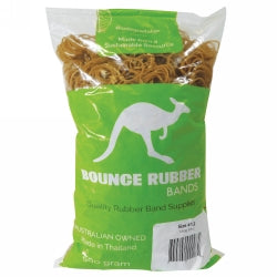 RUBBER BANDS BOUNCE 500GM SIZE 12   G46464