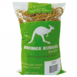 RUBBER BANDS BOUNCE 500GM SIZE 14   G46465