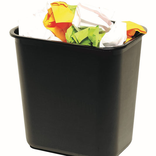 WASTE BIN MARBIG 12L ENVIRO BLACK   G46931