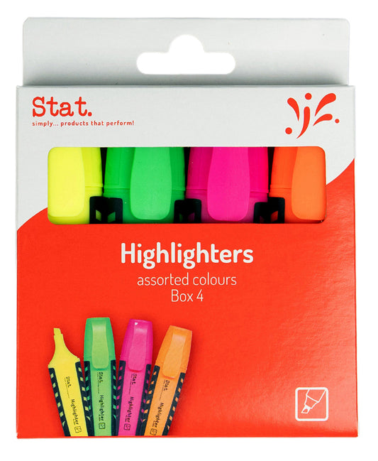 HIGHLIGHTER STAT ASST WLT4   G48014